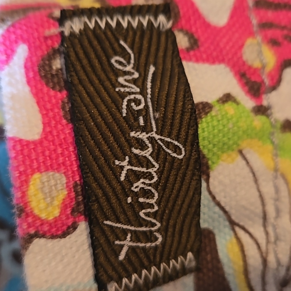 Xl canvas Thirty One Beach tote Floral Patterned Tote Bag - Picture 2 of 6